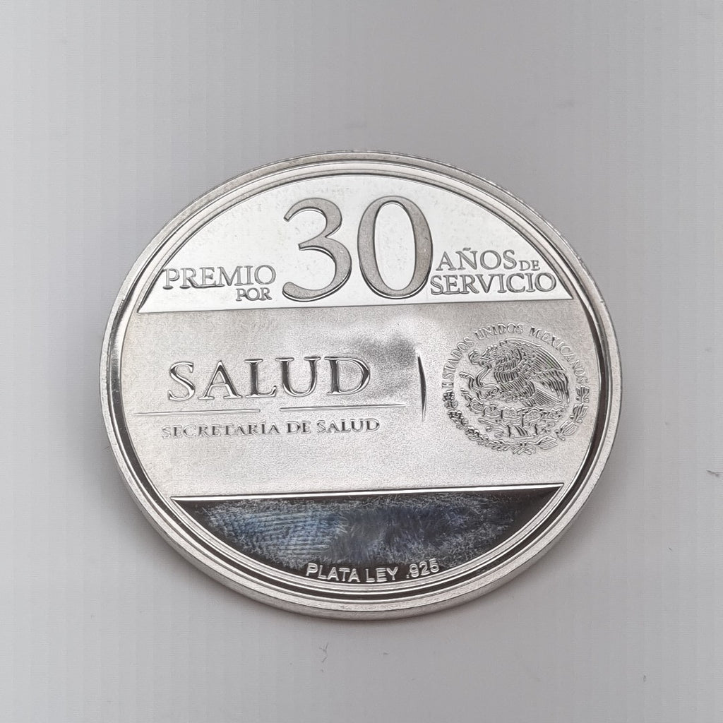 MEDALLA CONMEMORATIVA PLATA 21,00 GRMS (SEMINUEVO)