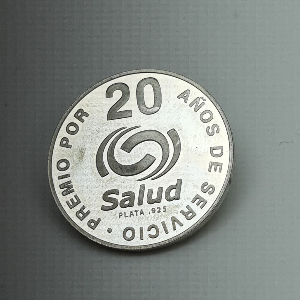 MEDALLA CONMEMORATIVA PLATA 8,50 GRMS (SEMINUEVO)