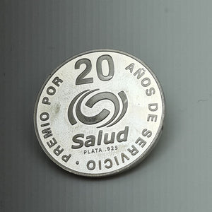 MEDALLA CONMEMORATIVA PLATA 8,50 GRMS (SEMINUEVO)