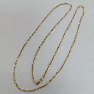 CADENA ORO 14 K 2.7 GRMS (SEMINUEVO)