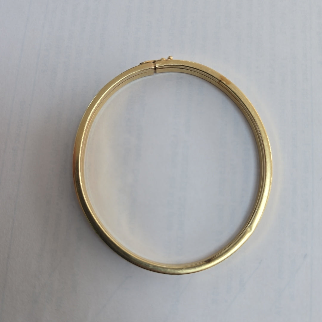 PULSERA RIGIDA ORO 14 K 9,10 GRMS (SEMINUEVO)