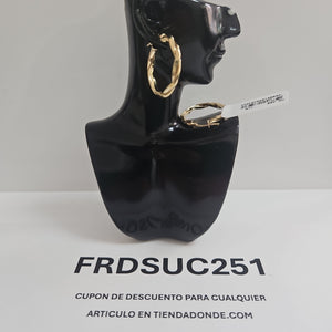 ARRACADAS ORO 14K 2 (NUEVO)
