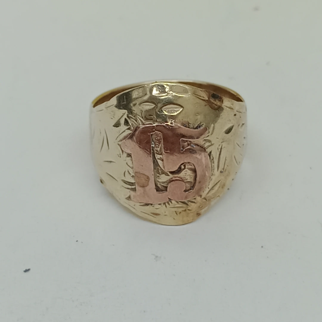 ANILLITO ORO 10 K 5.5 GRMS (SEMINUEVO)