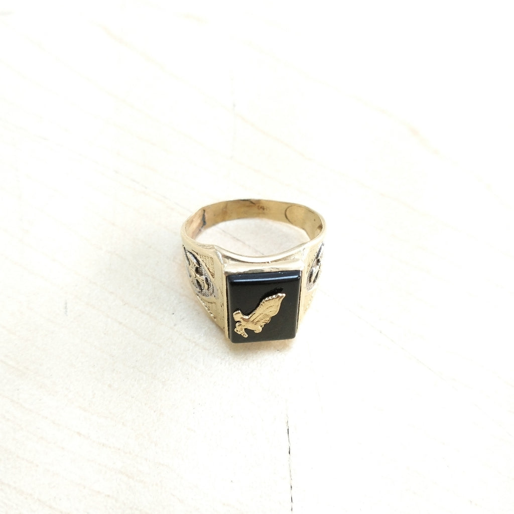 ANILLO ORO 14 K 5 GRMS (SEMINUEVO)