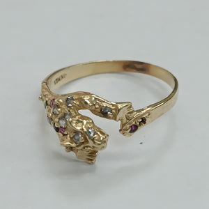 ANILLO ORO 14 K 2 GRMS (SEMINUEVO)