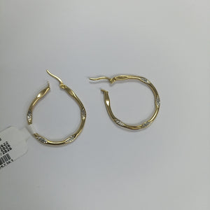 ARRACADAS PAR ORO 14 K 2 GRMS (SEMINUEVO)