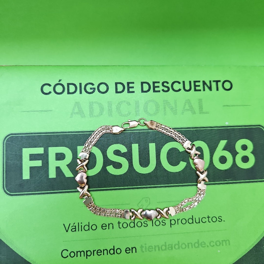 PULSERA ORO 10 K 7.4 GRMS (SEMINUEVO)