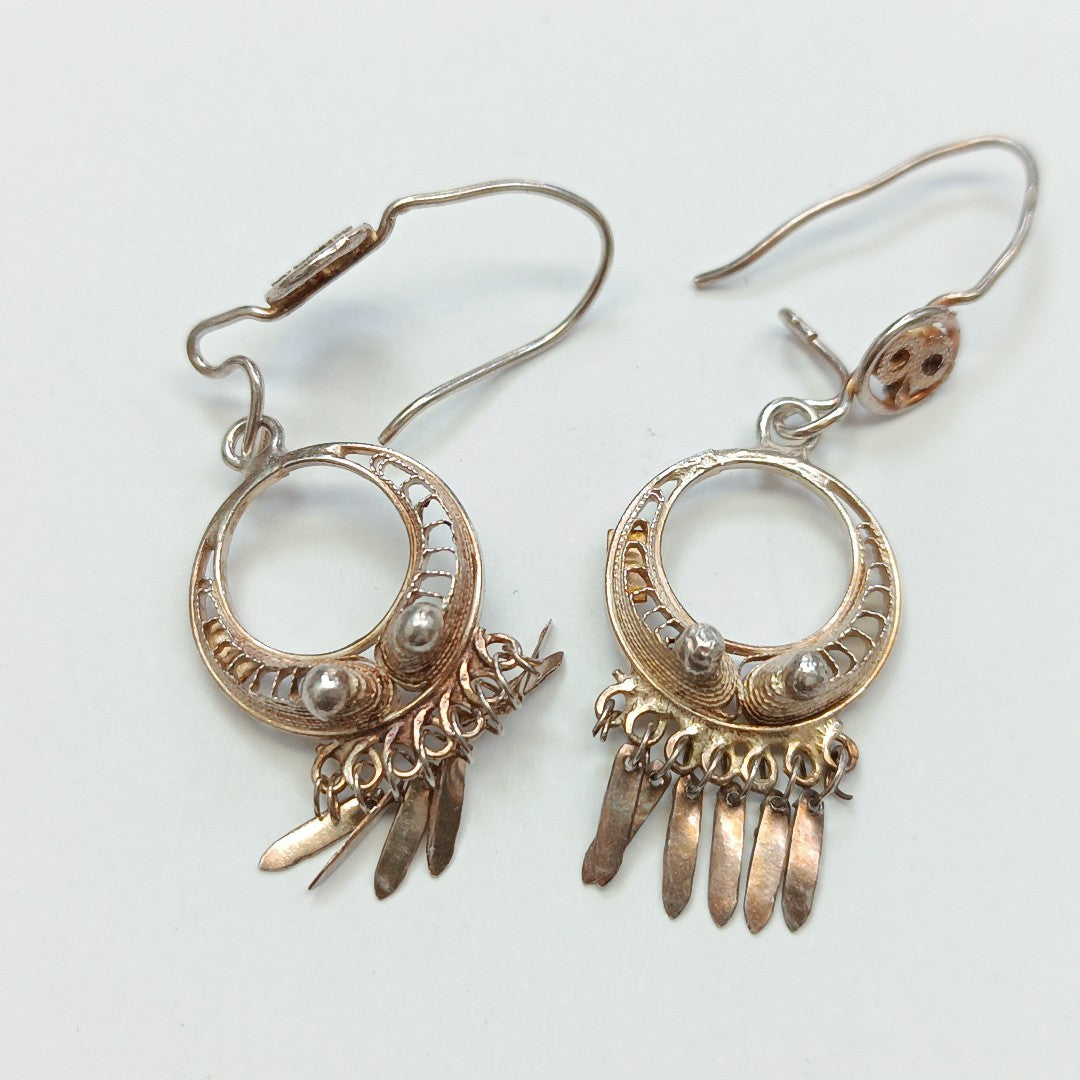 ARETES PAR PLATA 4.3 GRMS (SEMINUEVO)