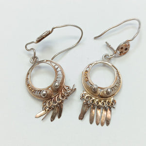ARETES PAR PLATA 4.3 GRMS (SEMINUEVO)