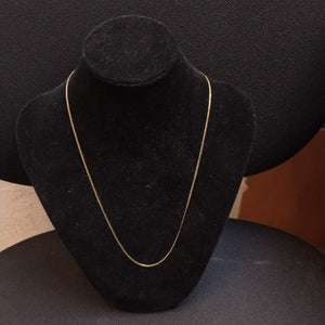 CADENA ORO 14 K 1,80 GRMS (SEMINUEVO)