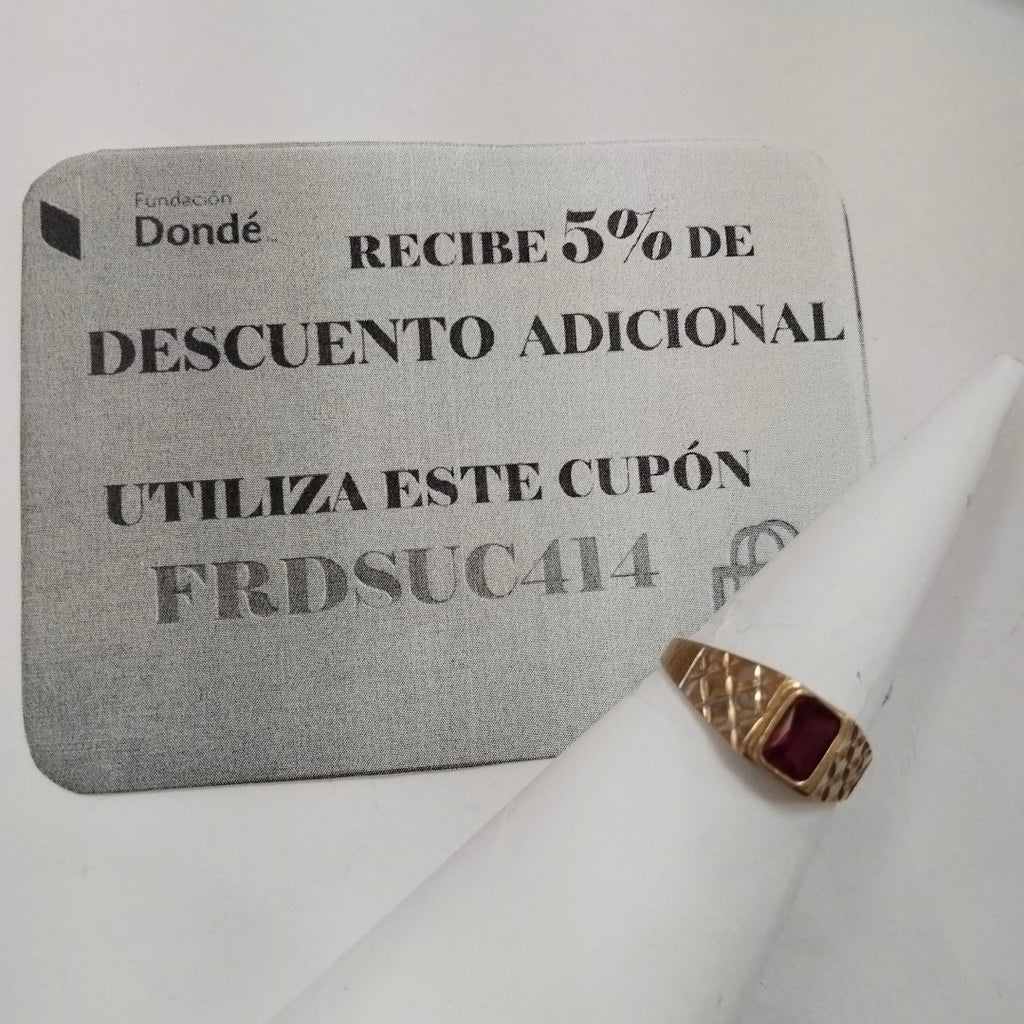 ANILLO ORO 10 K 2.8 GRMS (SEMINUEVO)