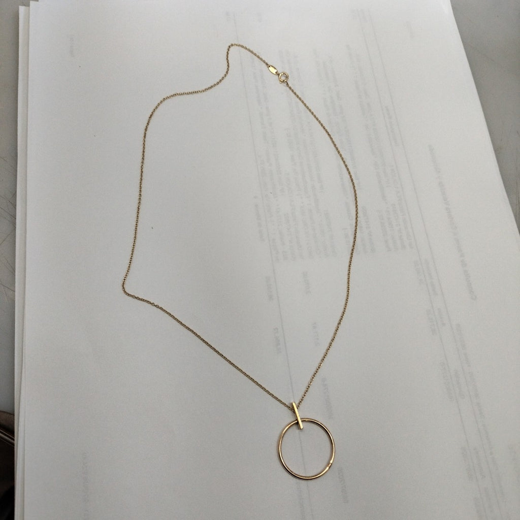 GARGANTILLA ORO 14 K 2.3 GRMS (SEMINUEVO)