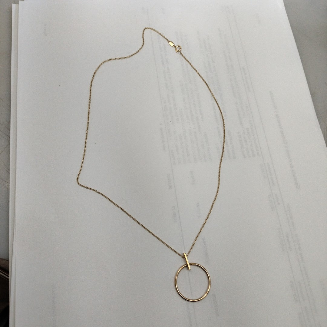 GARGANTILLA ORO 14 K 2.3 GRMS (SEMINUEVO)