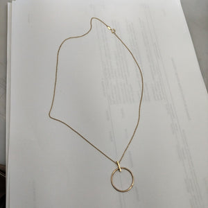 GARGANTILLA ORO 14 K 2.3 GRMS (SEMINUEVO)