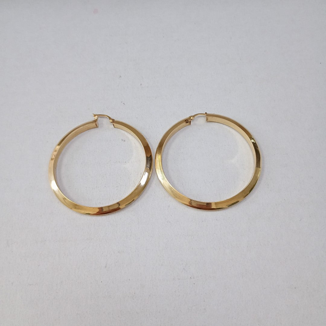 ARRACADAS PAR ORO 14 K 8.8 GRMS (SEMINUEVO)
