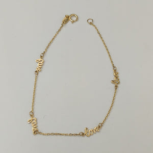 PULSERAS DAMA ORO 14K 1.1 (NUEVO)