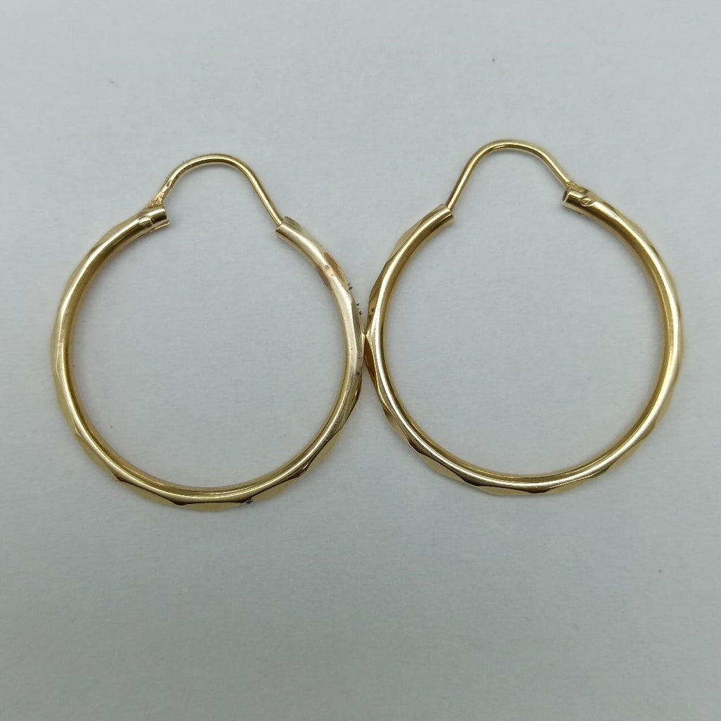 ARRACADAS PAR ORO 14 K 1.5 GRMS (SEMINUEVO)