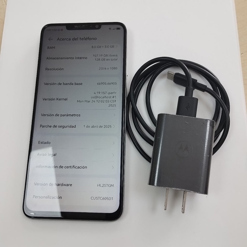 CELULAR HUAWEI NOVA Y91 STG-LX2 128 GB 8 GB RAM (SEMINUEVO)