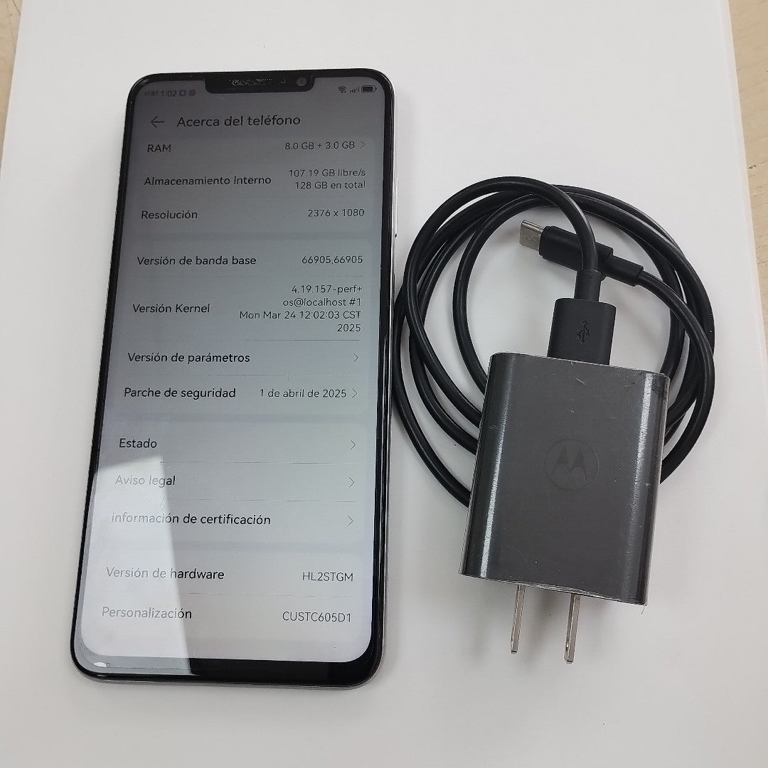 CELULAR HUAWEI NOVA Y91 STG-LX2 128 GB 8 GB RAM (SEMINUEVO)