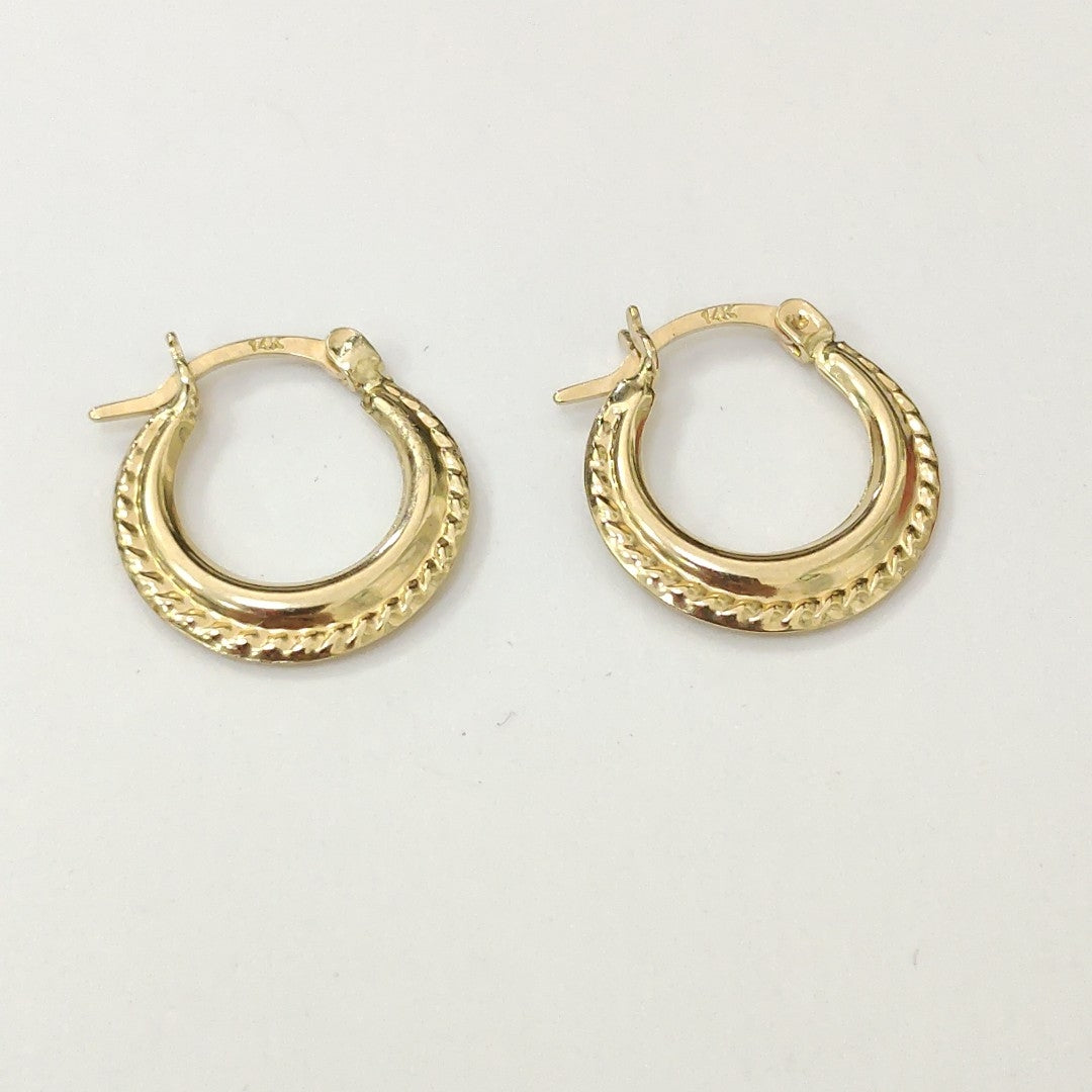 ARRACADAS ORO 14K 0.6 (NUEVO)