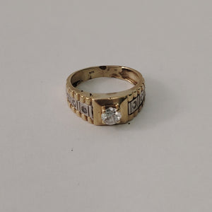 ANILLITO ORO, ORO COMBINADO 10 K 4.8 GRMS (SEMINUEVO)