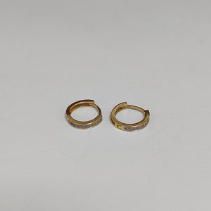 ARRACADAS PAR ORO 14 K 1.6 GRMS (SEMINUEVO)