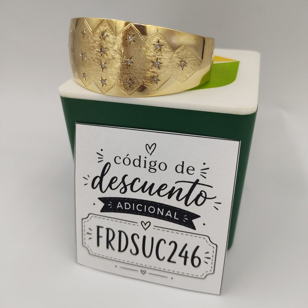 BRAZALETE ORO 18 K 32.9 GRMS (SEMINUEVO)