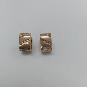 ARRACADAS PAR ORO 10 K 3,00 GRMS (SEMINUEVO)