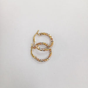 ARRACADAS ORO 14K 1.4 (NUEVO)