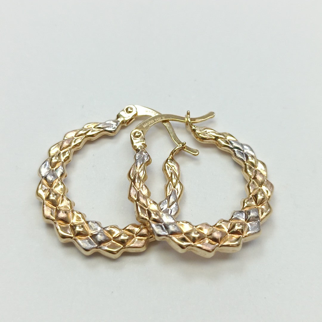 ARRACADAS ORO 14K 1.9 (NUEVO)
