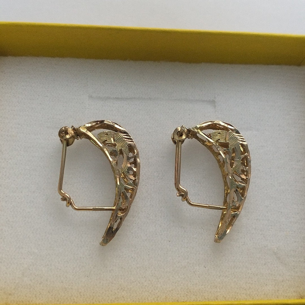 ARETES PAR ORO 8 K 3,10 GRMS (SEMINUEVO)
