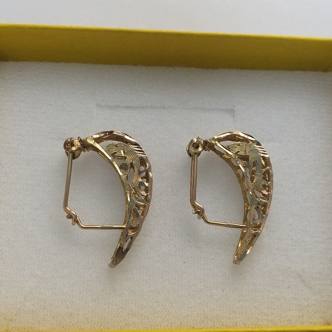 ARETES PAR ORO 8 K 3,10 GRMS (SEMINUEVO)