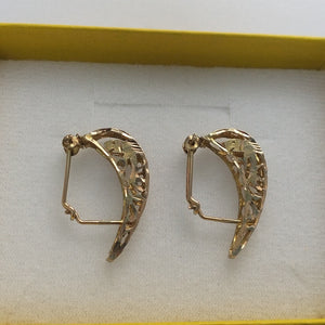 ARETES PAR ORO 8 K 3,10 GRMS (SEMINUEVO)