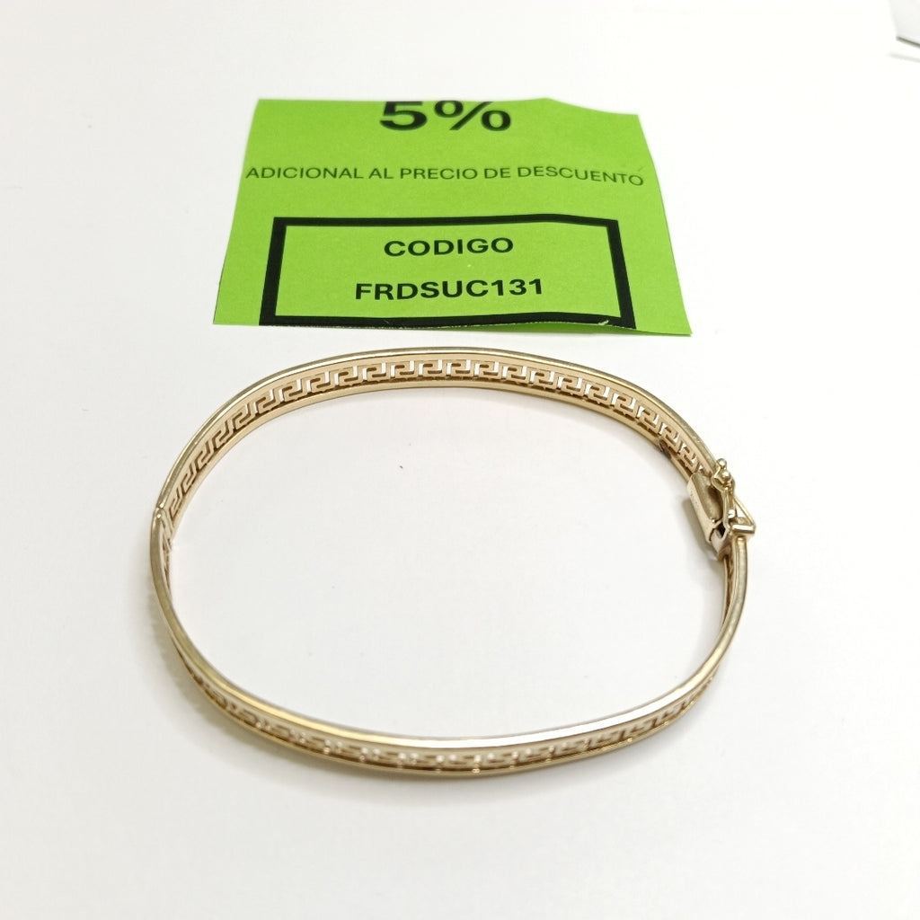 PULSERA RIGIDA ORO 14 K 13,20 GRMS (SEMINUEVO)