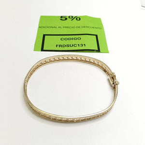 PULSERA RIGIDA ORO 14 K 13,20 GRMS (SEMINUEVO)