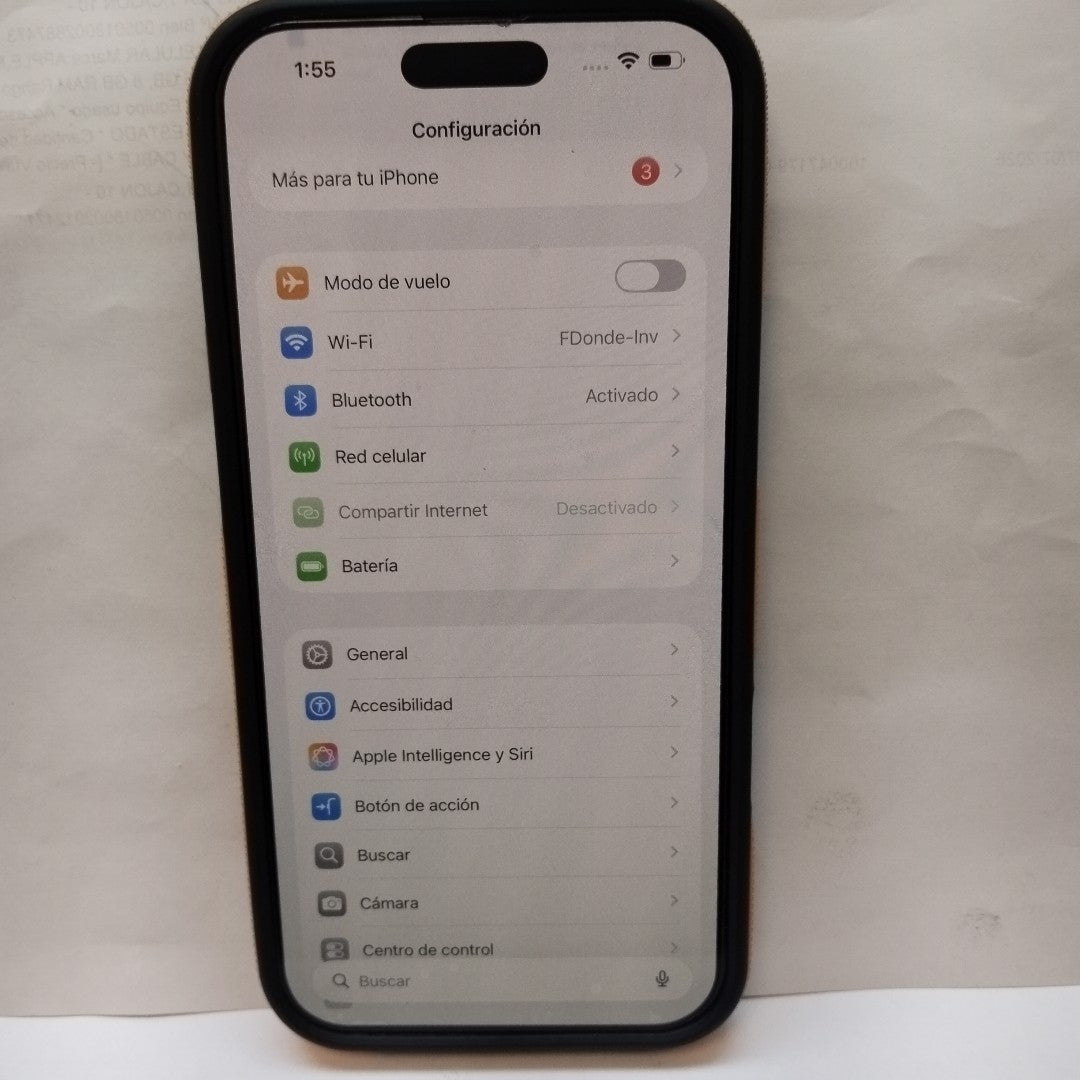CELULAR APPLE IPHONE 16 PRO MAX A3295 (2024) 256 GB 8 GB RAM (SEMINUEVO)