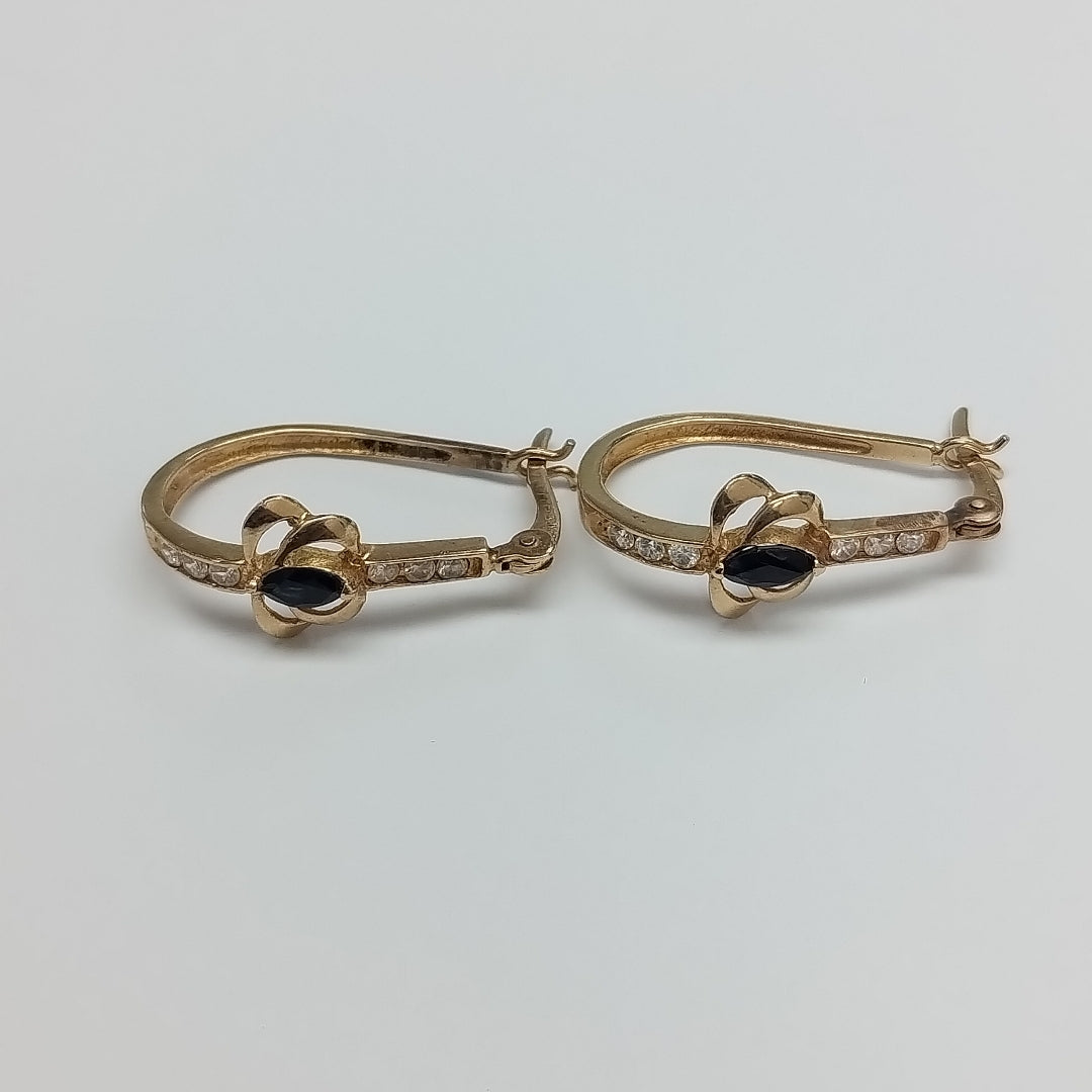 ARETES PAR ORO 10 K 5.2 GRMS (SEMINUEVO)