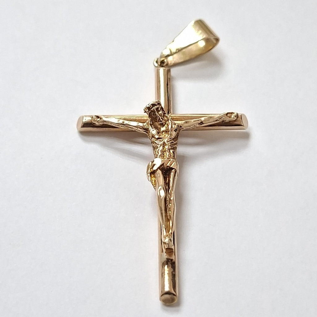 CRUZ,DIJE ORO 14 K 9,40 GRMS (SEMINUEVO)