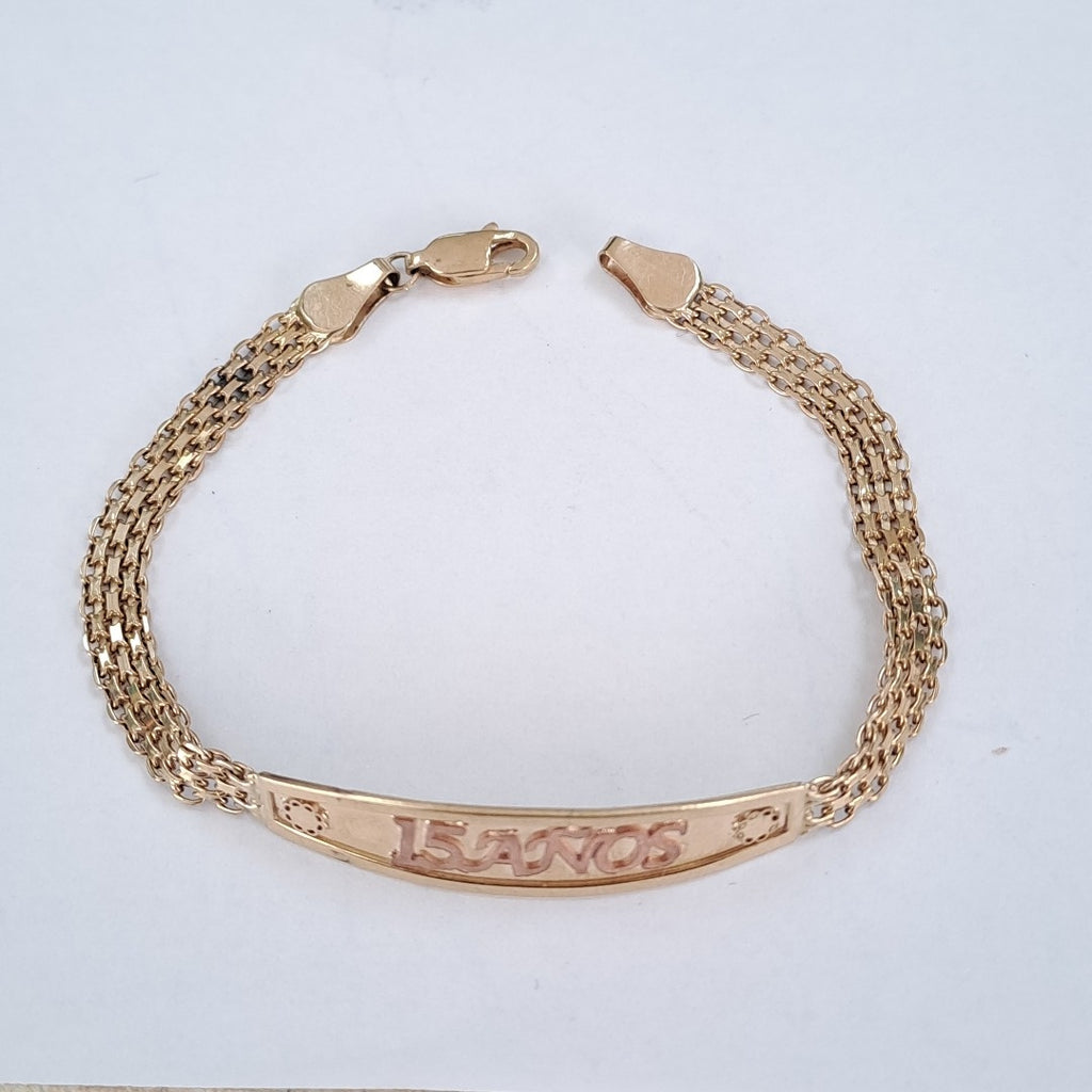 ESCLAVA ORO 10 K 5 GRMS (SEMINUEVO)