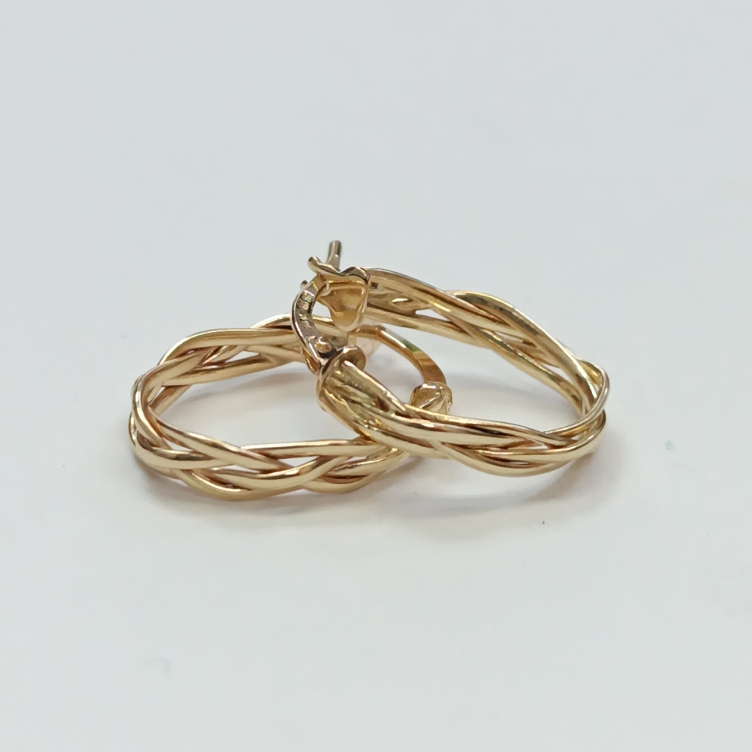 ARRACADAS ORO 14K 1.6 (NUEVO)