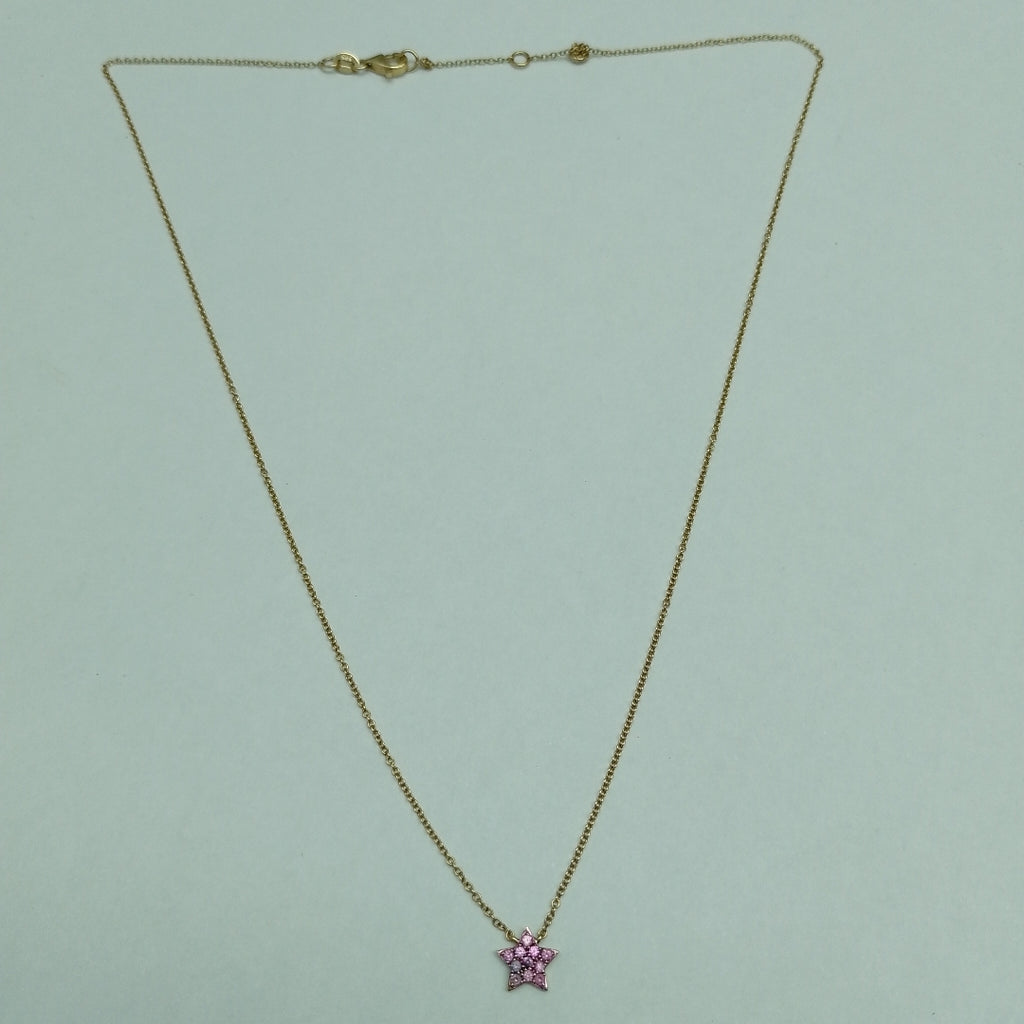 DIJE, GARGANTILLA ORO 14 K 1.7 GRMS (SEMINUEVO)