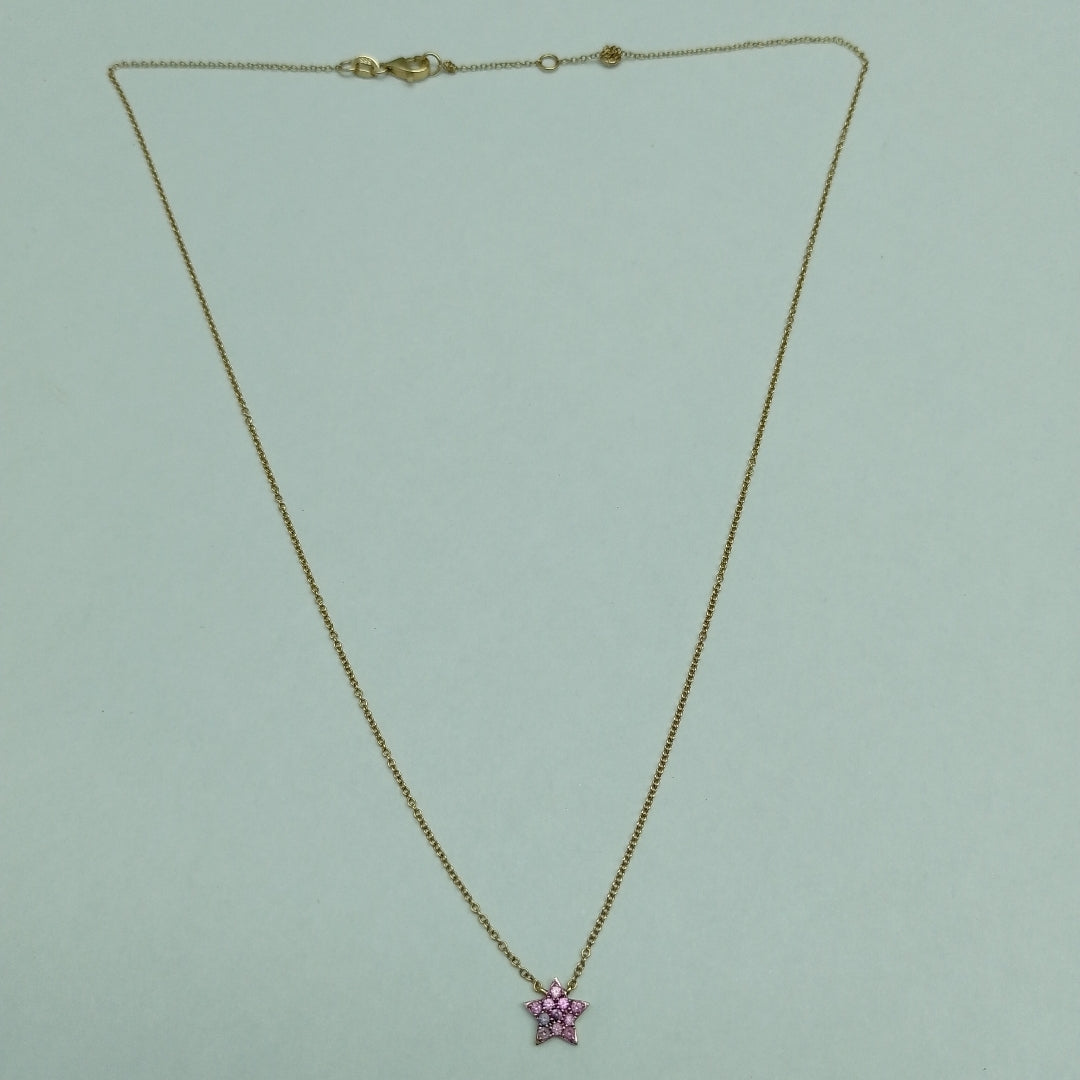 DIJE, GARGANTILLA ORO 14 K 1.7 GRMS (SEMINUEVO)