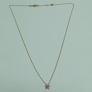 DIJE, GARGANTILLA ORO 14 K 1.7 GRMS (SEMINUEVO)