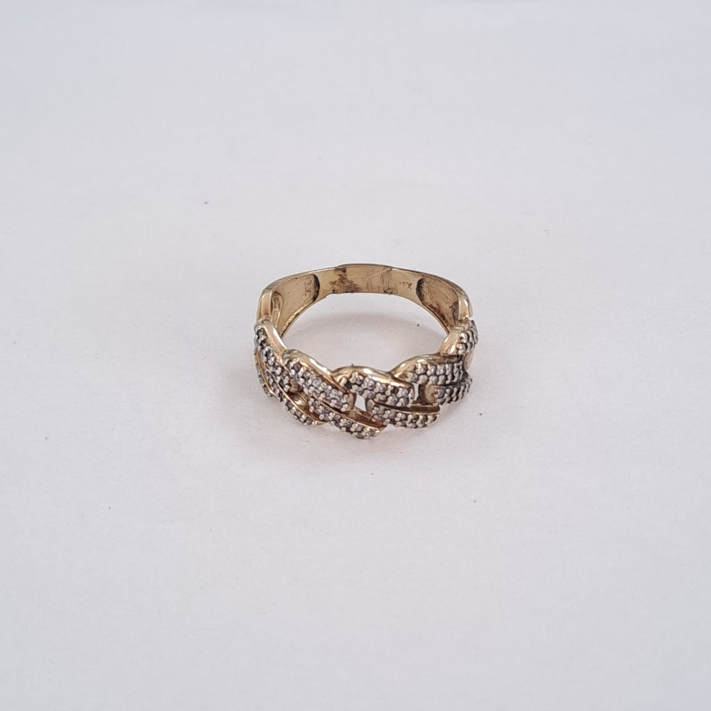 ANILLO ORO 10 K 3.3 GRMS (SEMINUEVO)