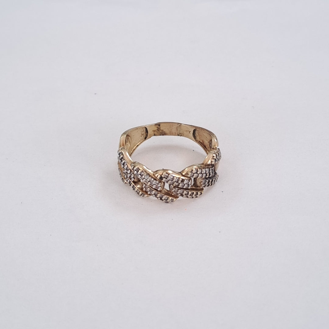 ANILLO ORO 10 K 3.3 GRMS (SEMINUEVO)