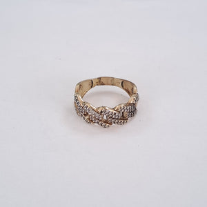 ANILLO ORO 10 K 3.3 GRMS (SEMINUEVO)