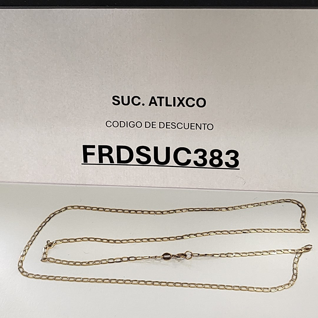 CADENA ORO 10 K 1.6 GRMS (SEMINUEVO)