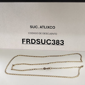 CADENA ORO 10 K 1.6 GRMS (SEMINUEVO)