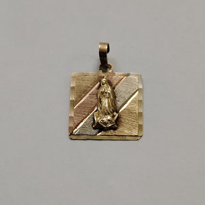 MEDALLA RELIGIOSA ORO, ORO COMBINADO 14 K 2.4 GRMS (SEMINUEVO)