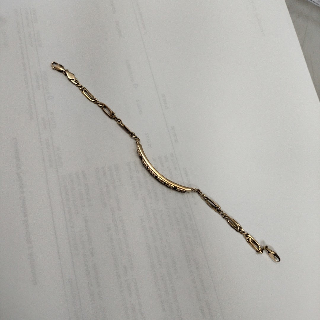 ESCLAVA ORO 14 K 9.2 GRMS (SEMINUEVO)
